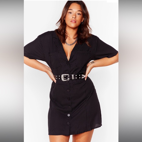 NWT Nasty Gal Shirt Dress - Picture 5 of 5